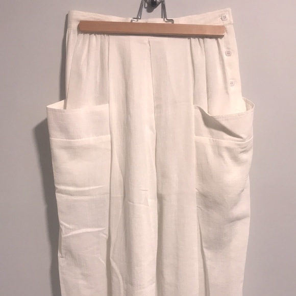 NWT Vintage Lorraine Langlois 100% Cotton High Waist Skirt 10 - Picture 4 of 13